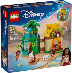 LEGO Disney Disney Princess - Островното Забавление на Моана за 5+ Години 175 Бройки