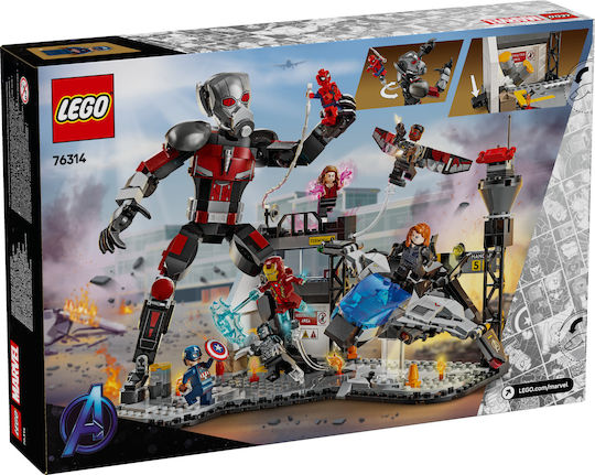 LEGO Marvel Super Heroes - Captain America: Civil War Action Battle for Ages 10+ 736 Pieces