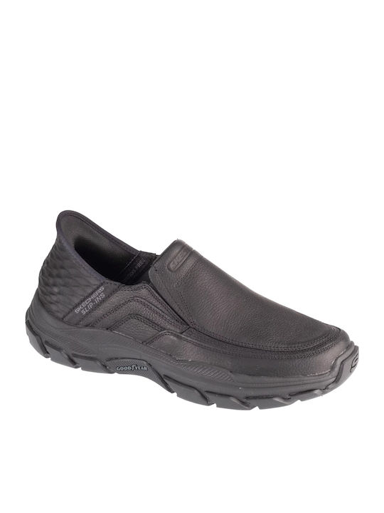 Respected Elgin Men's Slip-Ons Black