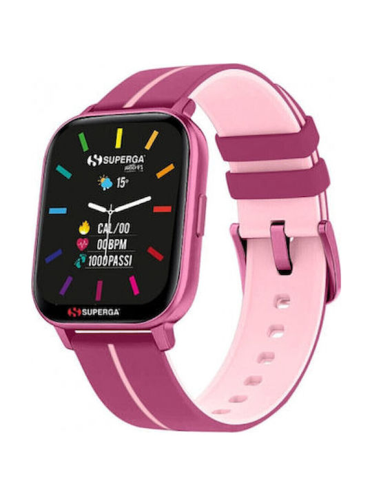 Superga Herrenuhr mit Gummi-Armband Superga Herrenuhr mit Gummi-Armband