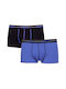 Start Hipster Men's Boxers Blue 2Pack