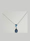 Ieremias Necklace from White gold 18k