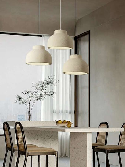 Atman Κρεμαστό Φωτιστικό Χρυσό με Ντουί E27 39x39x27εκ.
