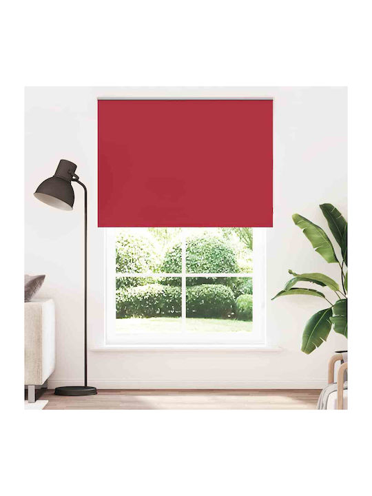 vidaXL Roller Blinds Total Blackout Red W155xH230cm 4011867
