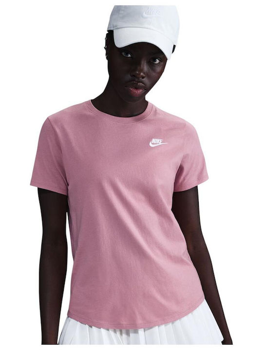 nike just do it shirt pink
