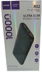 Takemore R02 10000mAh Μαύρο