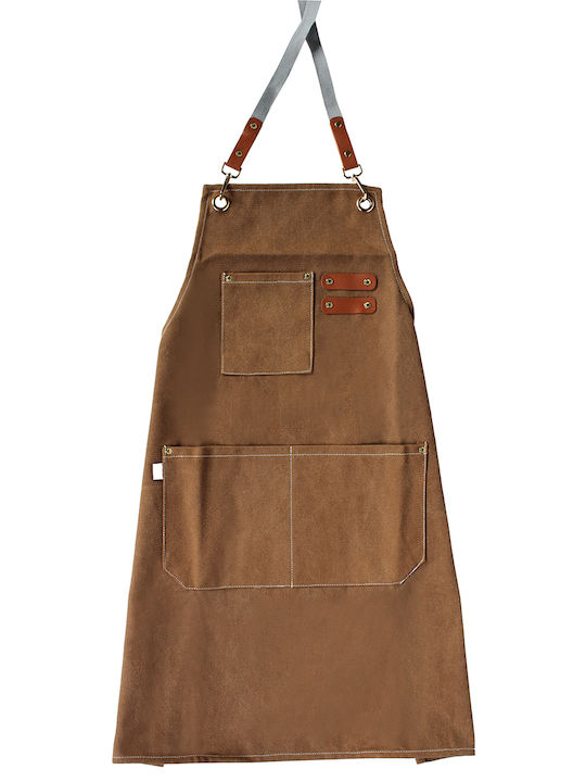 Keskor Apron Brown 76x63cm