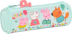 Safta Pencil Case Barrel Light Blue
