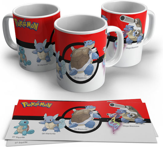 Ceramic White Mug 330ml Pokemon 03 The Mug Is Gift Packaged