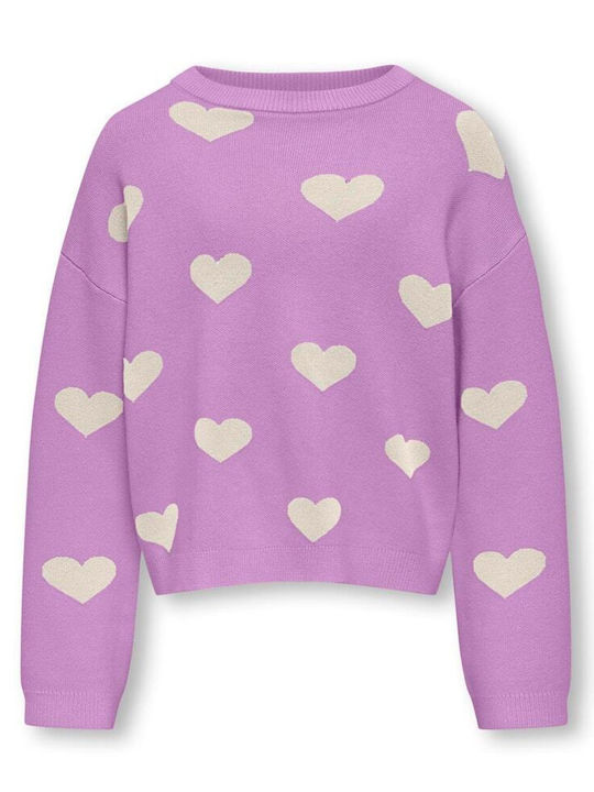 Kids Only Kids' Sweater Long Sleeve Lilac