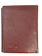 Leather Men's Wallet Classic with RFID Brown