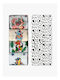 Fancy Gift Box Βαμβακερές Κάλτσες Σχέδια Mixed 4 Ζευγάρια