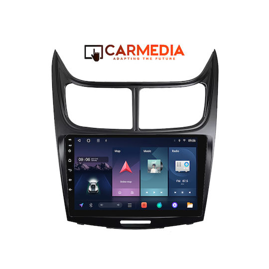 Carmedia Ηχοσύστημα Αυτοκινήτου για Chevrolet Sail 2009-2014 (Bluetooth/USB/WiFi/GPS/Apple-Carplay/Android-Auto) με Οθόνη Αφής 9"