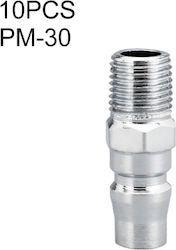 Laize Pm-30 10 бр. C-тип самозаключващ се въздушен тръбен пневматичен бърз съединител