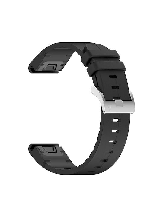 Techsuit W071 Armband Silikon Schwarz (Garmin F...