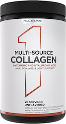 Rule1 Kollagen Mit Vitamin C & Hyaluronsäure 262,5g Ungeschmacksneutral