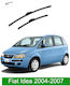 Σετ Υαλοκαθαριστήρες Εμπρός Fiat Idea 2004-2007 55cm 40cm Bosch Aerotwin 3398000155 22" & 16" 2 Τεμάχια