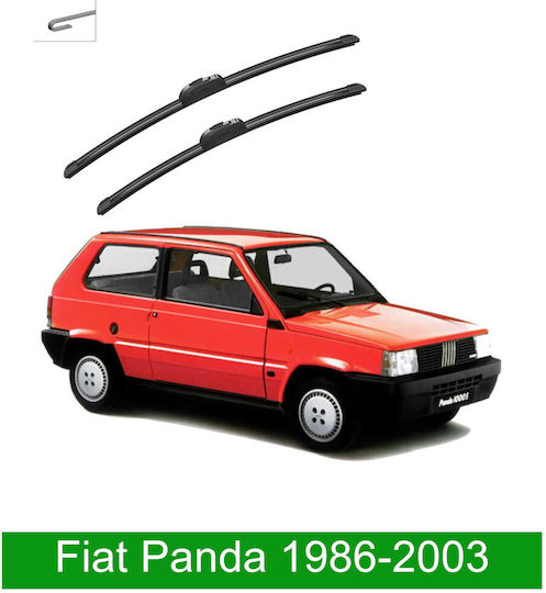 Front Wiper Blade Set Fiat Panda 1986-2003 40cm 40cm Bosch Aerotwin 3398000157 16" & 16" 2 Pieces