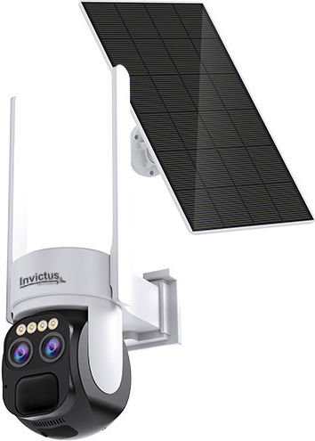 Invictus HTP-2 IP Überwachungskamera Wi-Fi 3.7MP Wasserdicht Batteriebetrieben mit Zwei-Wege-Kommunikation