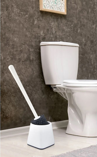 Femmit Plastic Toilet Brush White Femmit Plastic Toilet Brush White