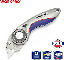 Cutter pentru covoare din aluminiu cu cap reglabil 35 0 +35 Wp211013 Workpro Profi