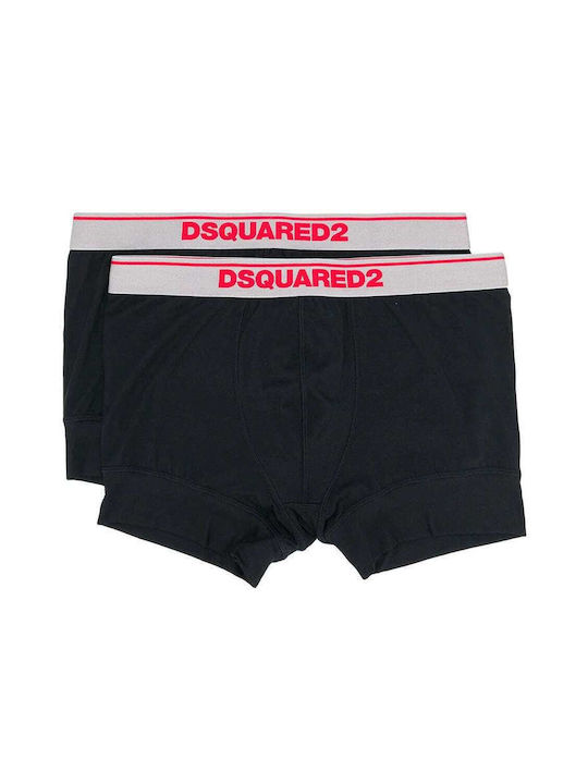 Dsquared2 Men's Boxers Black 2Pack