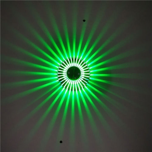 Hanging Solar Light 3W Green with Photocell