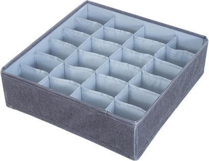 Storage Box for Underwear / Socks in Gray Color 1pcs