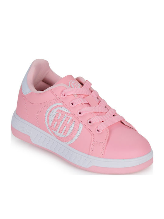Παιδικά Sneakers με Ροδάκια Ροζ