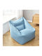 Elastic Cover for Armchair Light Blue 65x65cm 1pcs