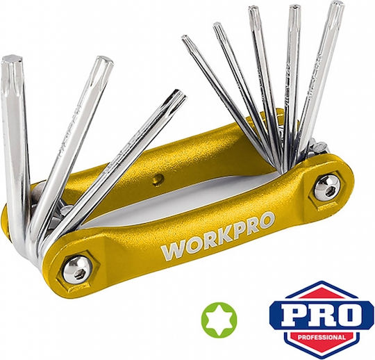 WorkPro Σουγιάς με Κλειδιά Torx