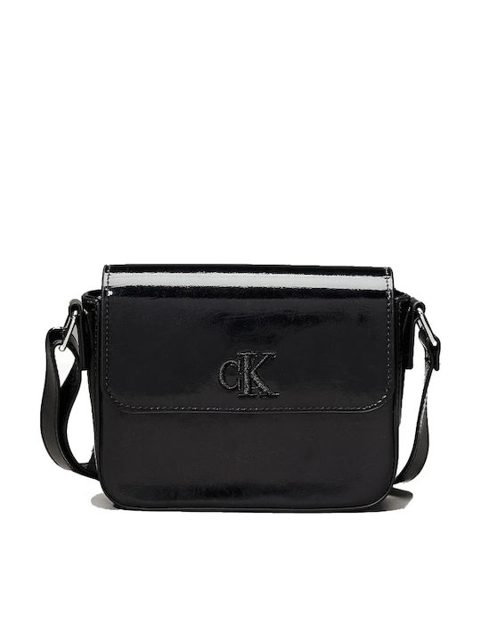 Calvin Klein Kinder Rucksack Umhängetasche Schwarz 17cmx14cmx5cmcm