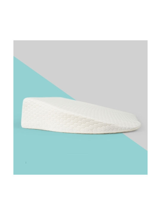 Βρεφικό Μαξιλάρι Παλινδρόμησης Memory Foam Λευκό Καρό
