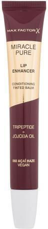 Max Factor Miracle Pure Lip Enhancer Грижа за устни Балсам 060 Acai Haze 12мл