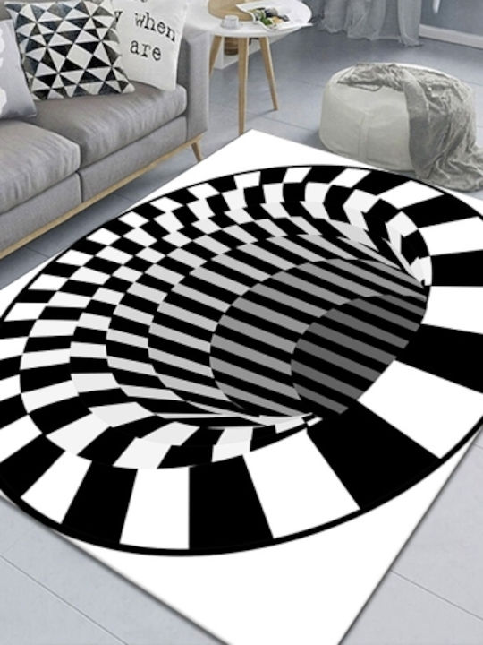 Μοκέτα 3d Geometric Stereo Trap Vision Σαλόνι Υπνοδωμάτιο Διαστάσεις 40x60cm Ορθογώνιο Visual B