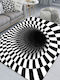 3D Geometric Stereo Trap Vision Carpet Living Room Bedroom Dimensions 60x90cm Rectangular Visual A