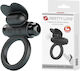 Pretty Love Vibrant Penis Ring Debonaire Black 10 Vibration Functions