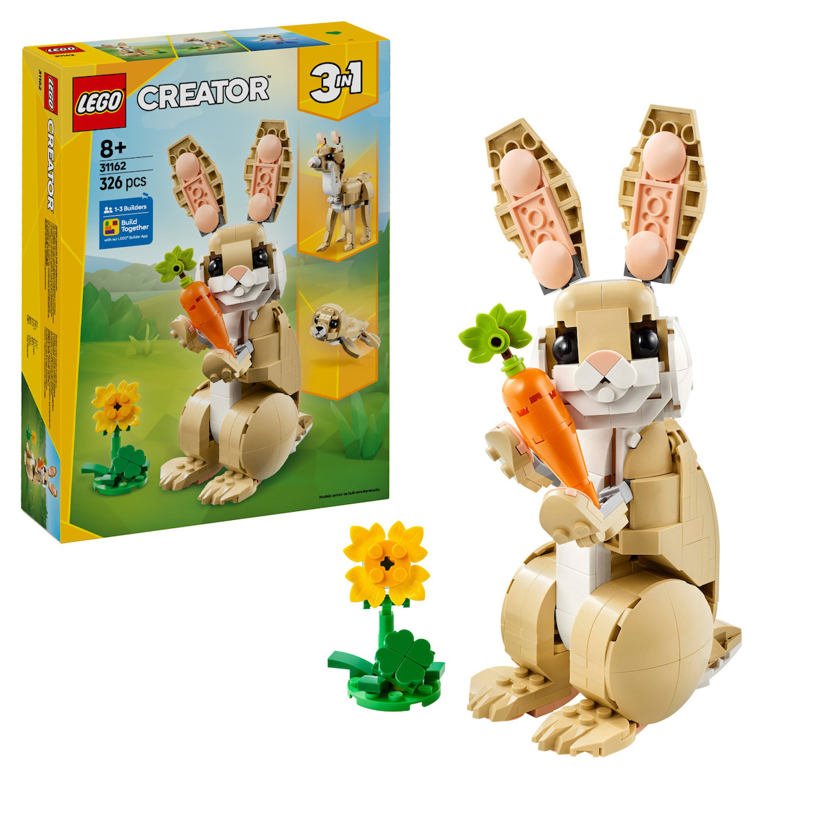 LEGO Creator Cute Bunny για 8+ Ετών 326τμχ (31162)