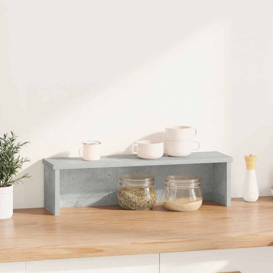 vidaXL Επιτραπέζια Βάση 50x15x16εκ. Γκρι