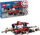 LEGO City F1 Pit Stop & Pit Crew with Ferrari Car for Ages 6+ 322 Pieces