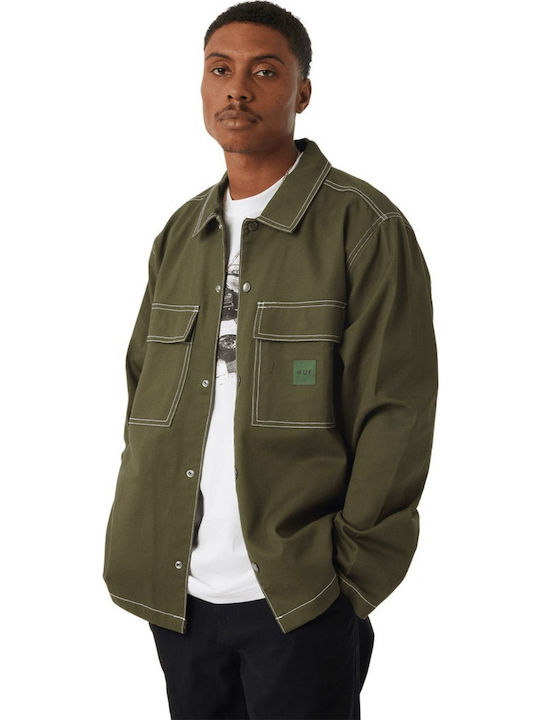 HUF Mason Μπουφάν Χακί