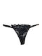 Women's Brazil with Lace Black