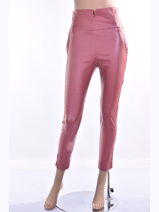 Damen Stoff Hose Pink
