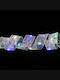Lighted Christmas Ribbon Bronze 1pc