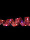 Lighted Christmas Ribbon Bronze 1pc