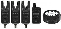 Sonik Sks2 Electronic Bite Alarms Set 3+1 Station Tent Signal Light