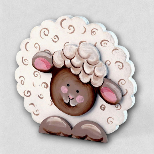 Miel Decorativ din Lemn 21cm X 20cm X 2cm