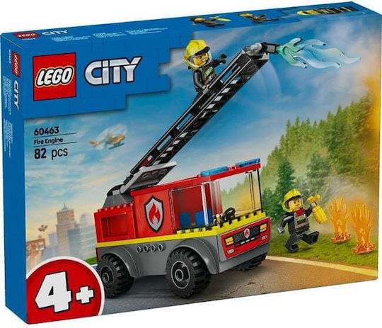 LEGO City Fire Engine for Ages 4+ 82 Pieces