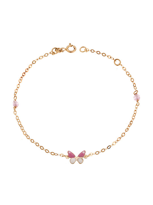 Kids Bracelet from Gold 9K