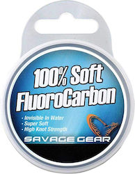 Invisible Fishing Line Savage Gear 100% Soft Fluorocarbon 0.22mm 3.5kg 50m